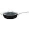 The Rock By Starfrit 11 in., 4.7-Quart Deep Saute Pan with Glass Lid & Stainless Steel Handles 060318-003-0000 - alternate 1